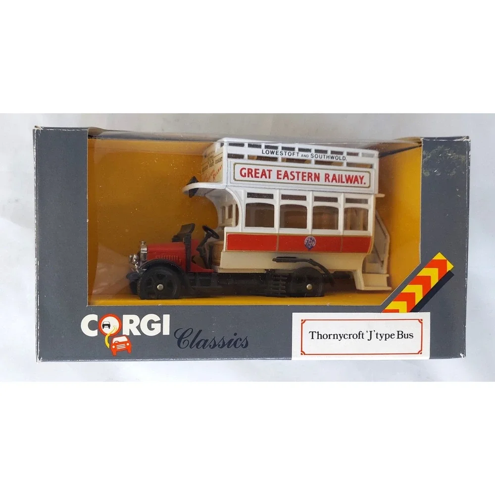 1986 Corgi Classics Thornycroft J Type Bus Great Eastern Railway #C858/11